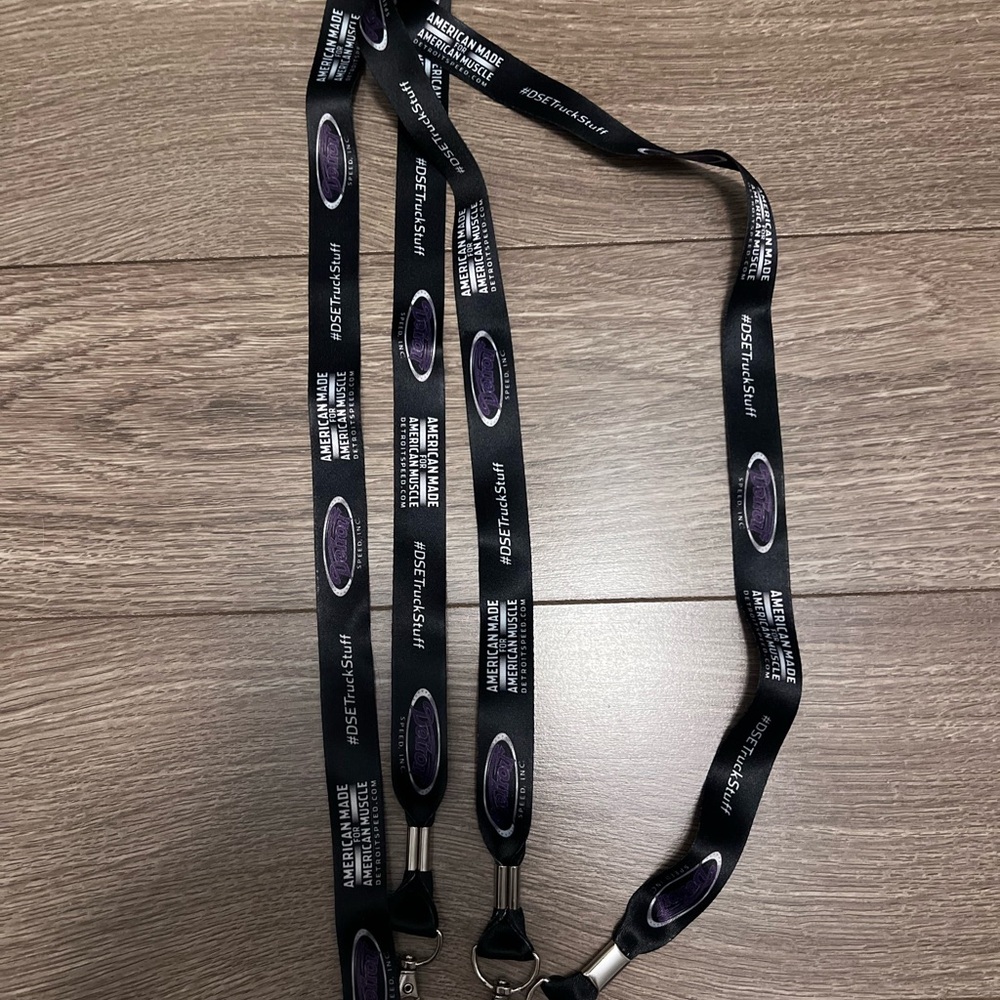 Detroit speed inc SEMA lanyards (2)